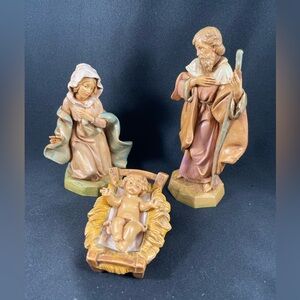 Fontanini Holy Family Trio Nativity Christmas
